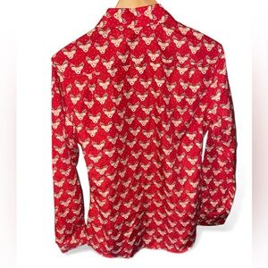 Simon Banks Reindeer Button Down